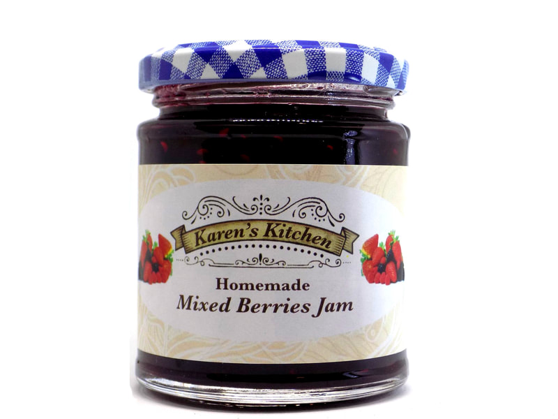 Karen's Kitchen Homemade Mixed Berries Jam