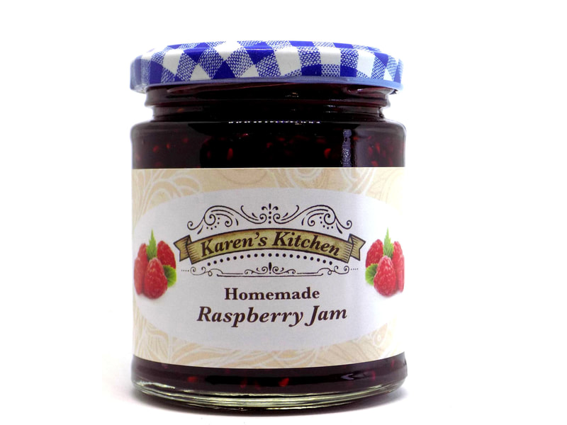 Karen's Kitchen Homemade Raspberry Jam